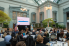 The 2020 Census Business Leader Breakfast in the Winter Garden of the Harold Washington Library Center - December 2019.